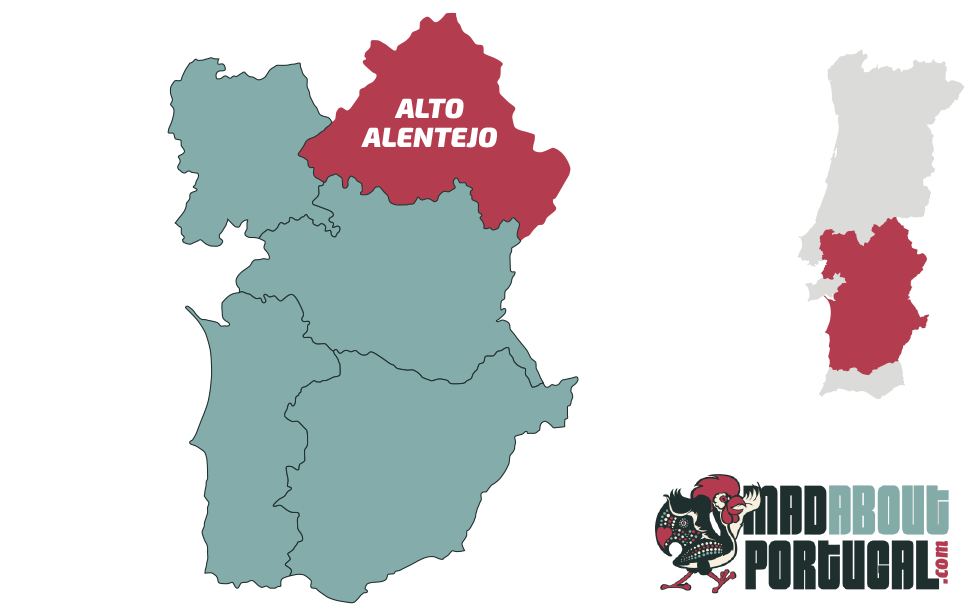Alto Alentejo Map