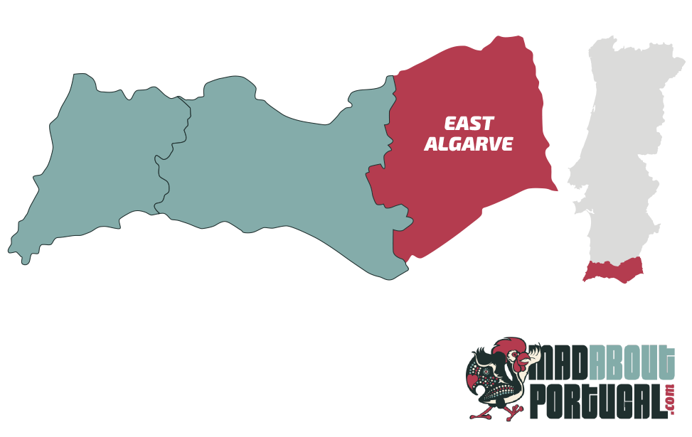 East Algarve Map