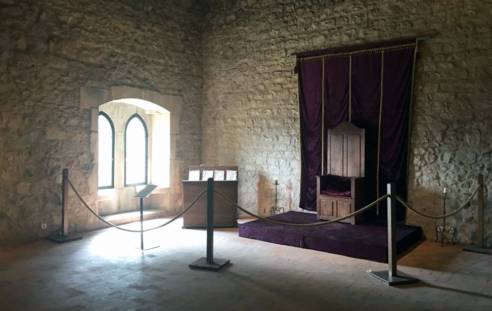 Leiria Castle Interior