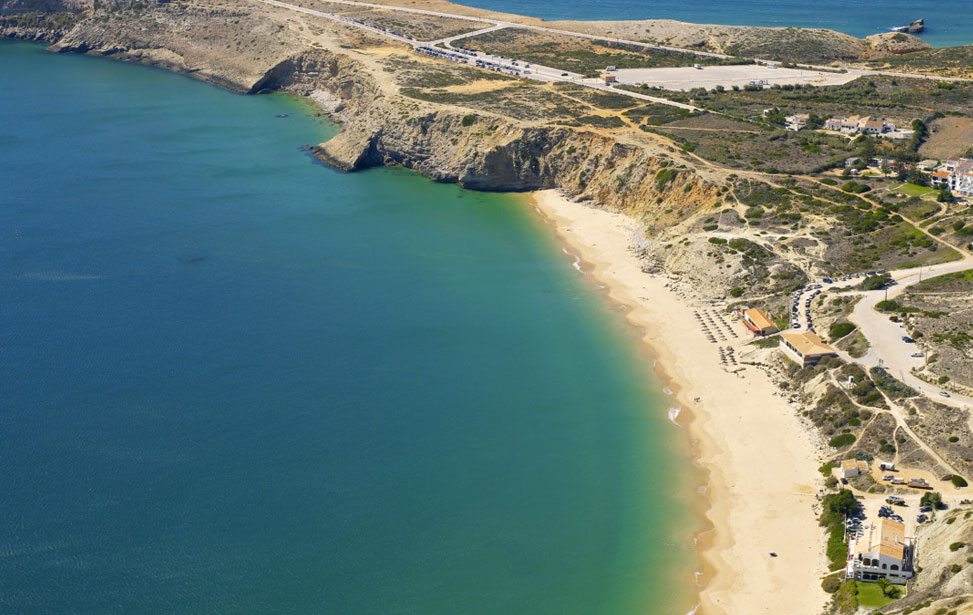 Praia da Mareta Aerial View