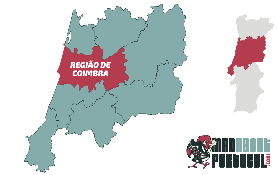 Coimbra Region Map