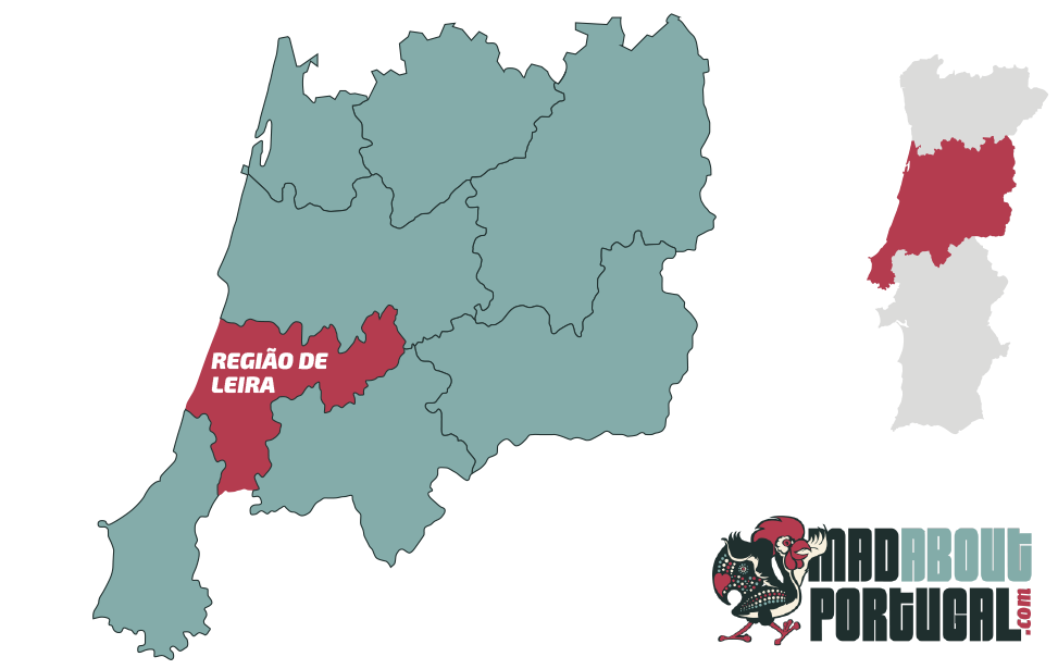 Região de Leiria Map