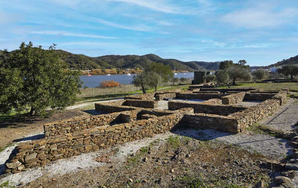 Roman villa remains at Montinho das Laranjeiras