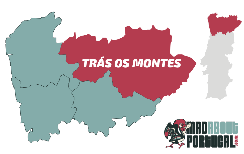 Trás os Montes Map